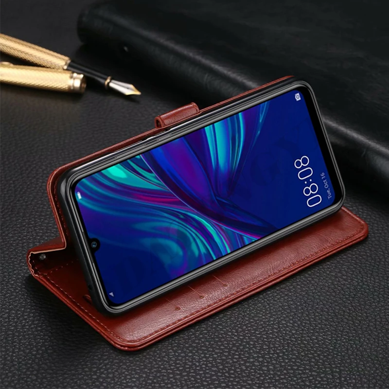 Роскошный чехол кошелек из искусственной кожи для Huawei P Smart POT LX1 LX3 2019|Чехлы-книжки|