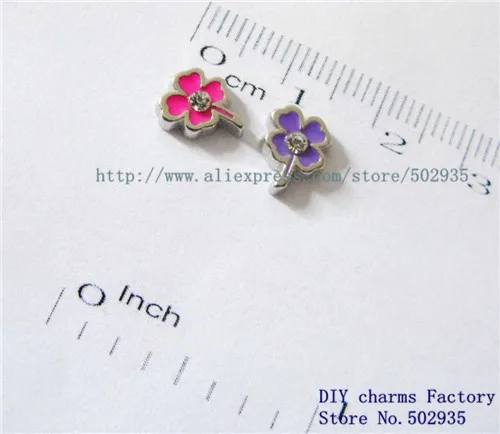 10 шт. цинковый сплав цвета смешивания цветов жилая медальон подвески Fit медальоны