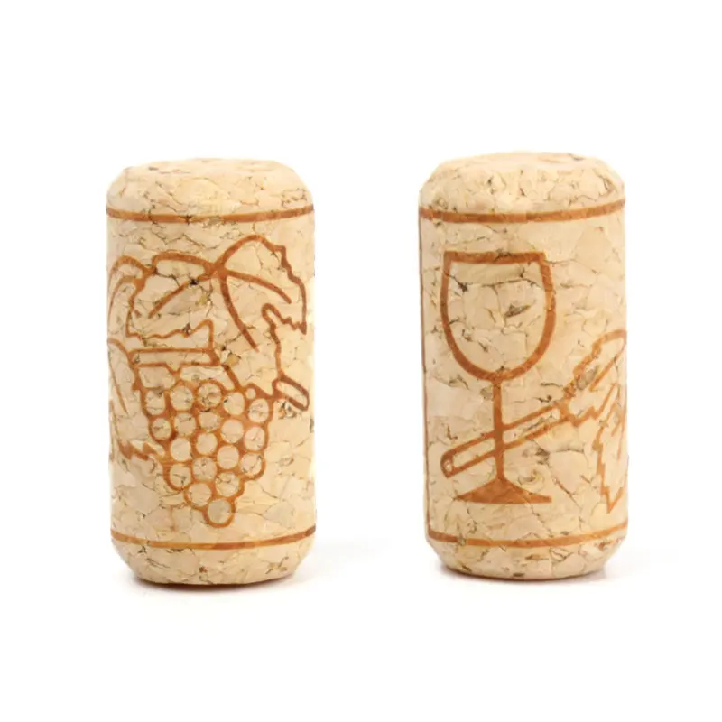 Кухня Бар 10 шт./лот неиспользованные Прямые Натуральные круглые пробки винные
