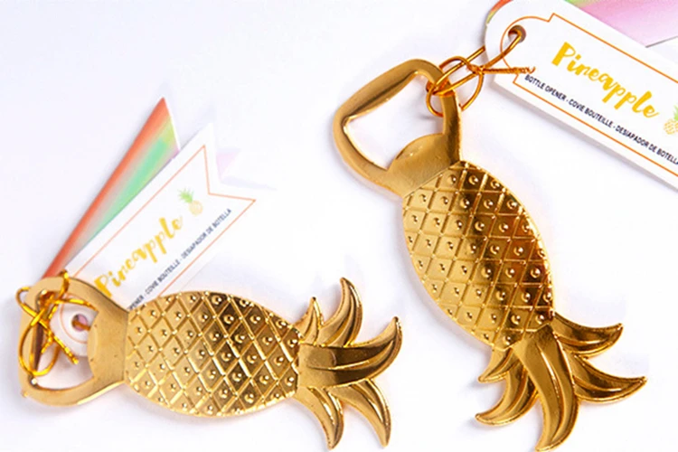 Новое поступление быстрая доставка Свадебный открывалка для бутылок с ананасом