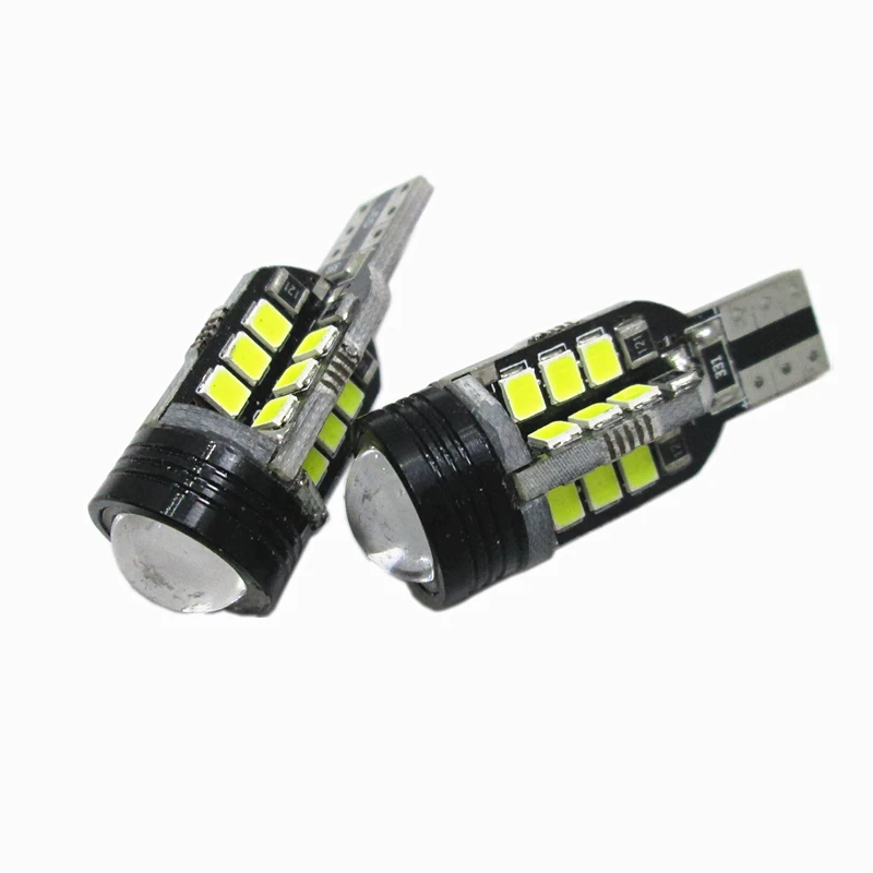 2 шт. T10 T12 T15 W16W 25LED 850LM 12VDC 6000K CANBUS без ошибок Высокая мощность задние фонари зазор