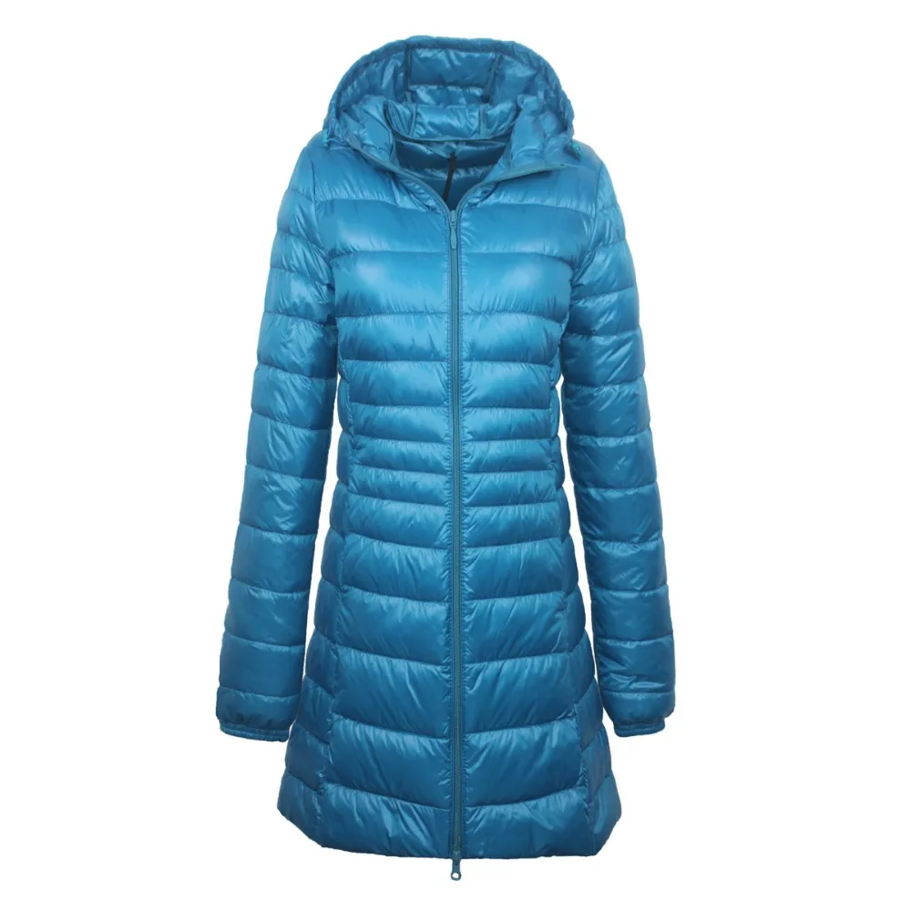 Пуховик женский ультра-светильник с капюшоном теплый тонкий размера плюс 6XL 7XL |