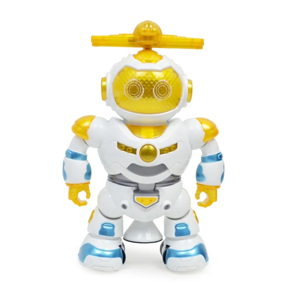 Рождественский робот раннее образование 360 градусов танцует будет ходить