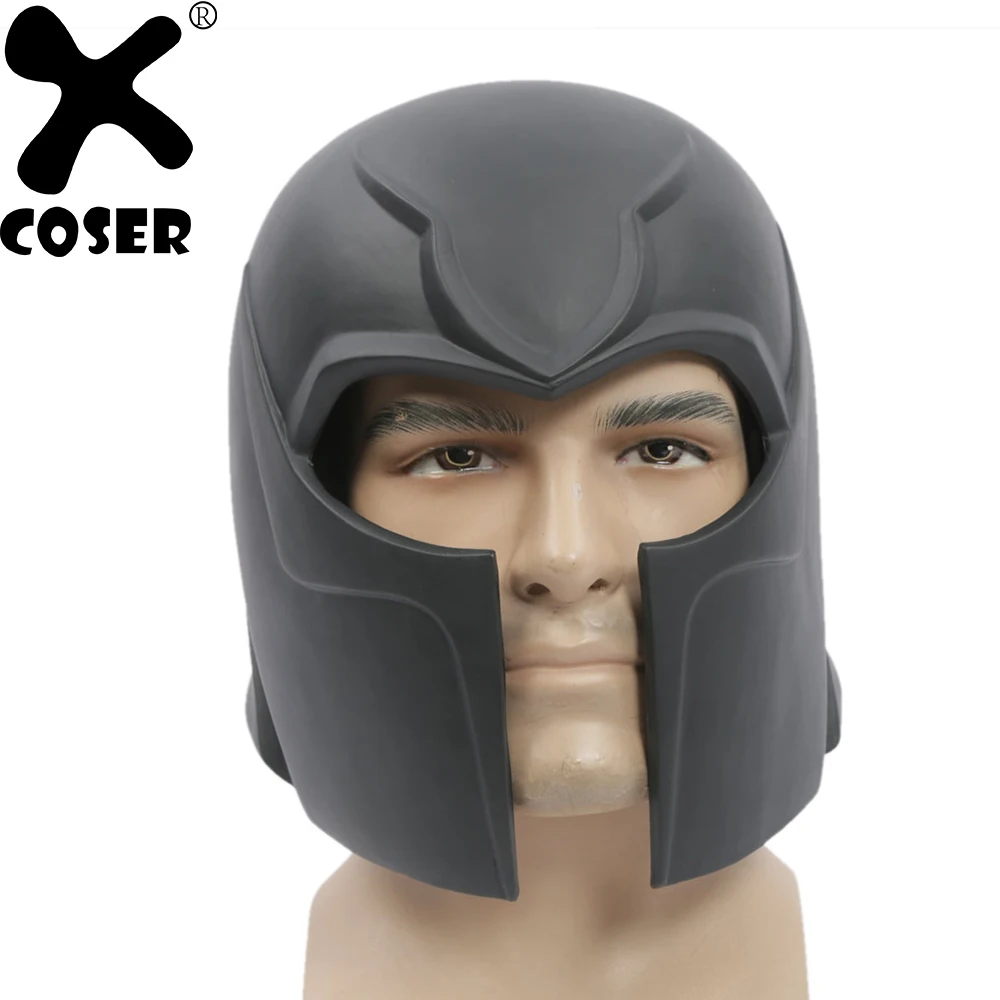 XCOSER X Men шлемы для косплея Magneto ПВХ сделай сам Хэллоуина костюмированной вечеринки