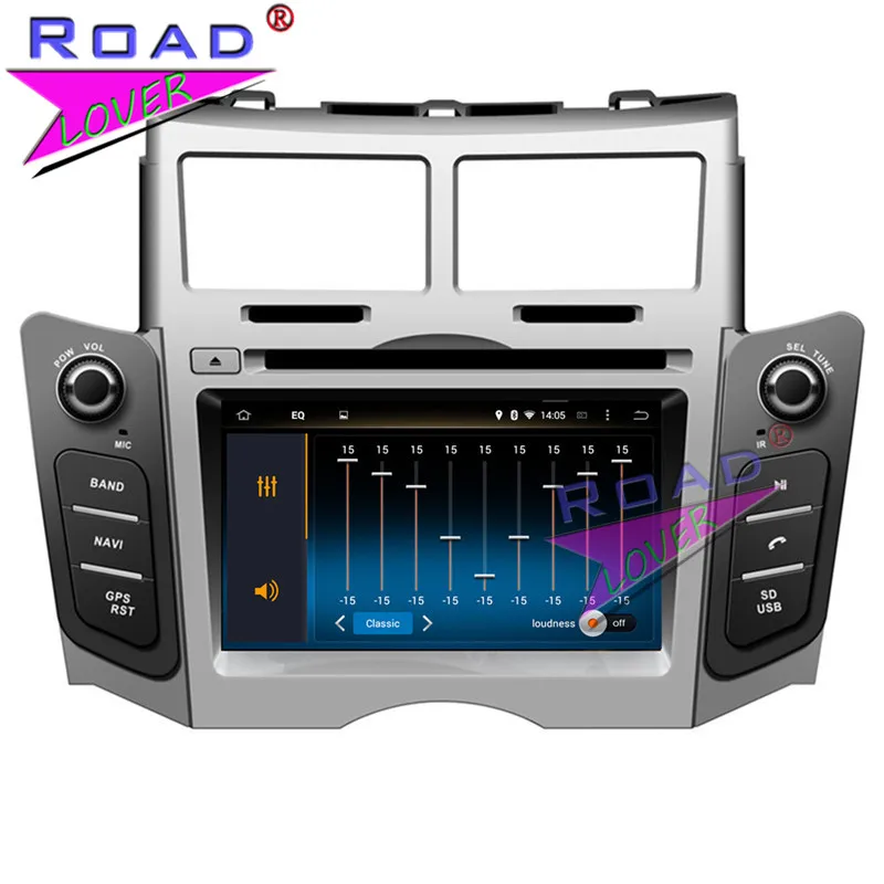 Roadlover Android 9.0 Car PC DVD Player Radio For Toyota Yaris 2005 2006 2007 2008 2009 2010 2011 Stereo GPS Navigation Magnitol |