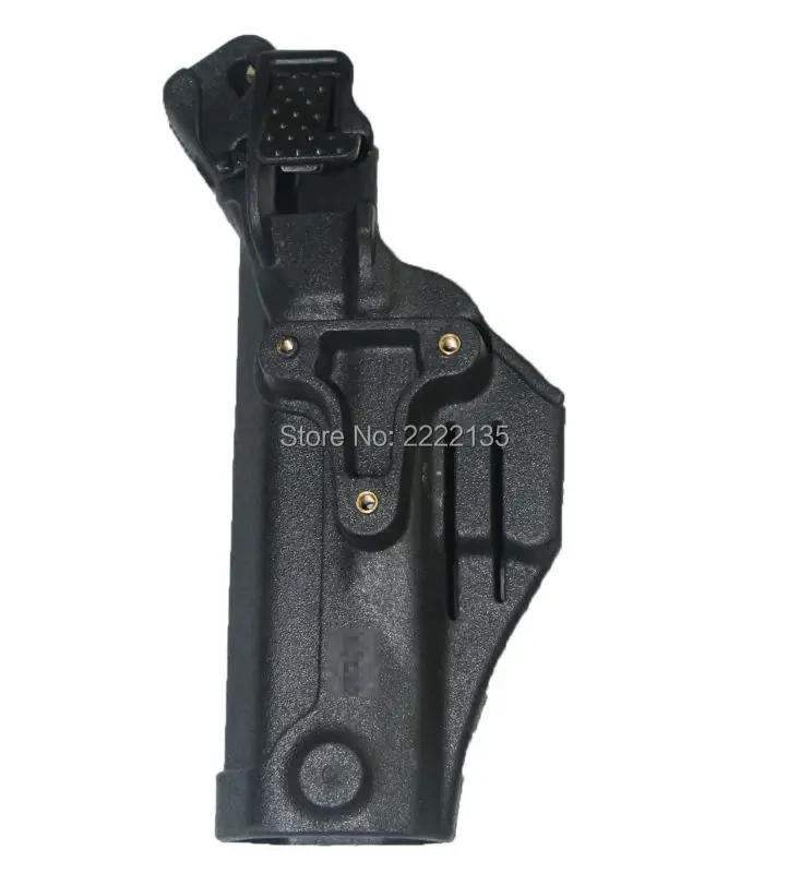 

Outdoor LV3 Tactical Thigh Gun Holster Combat Pistol hunting Military RH Drop leg Holster set for GL 17 19 22 23 31 32 Black