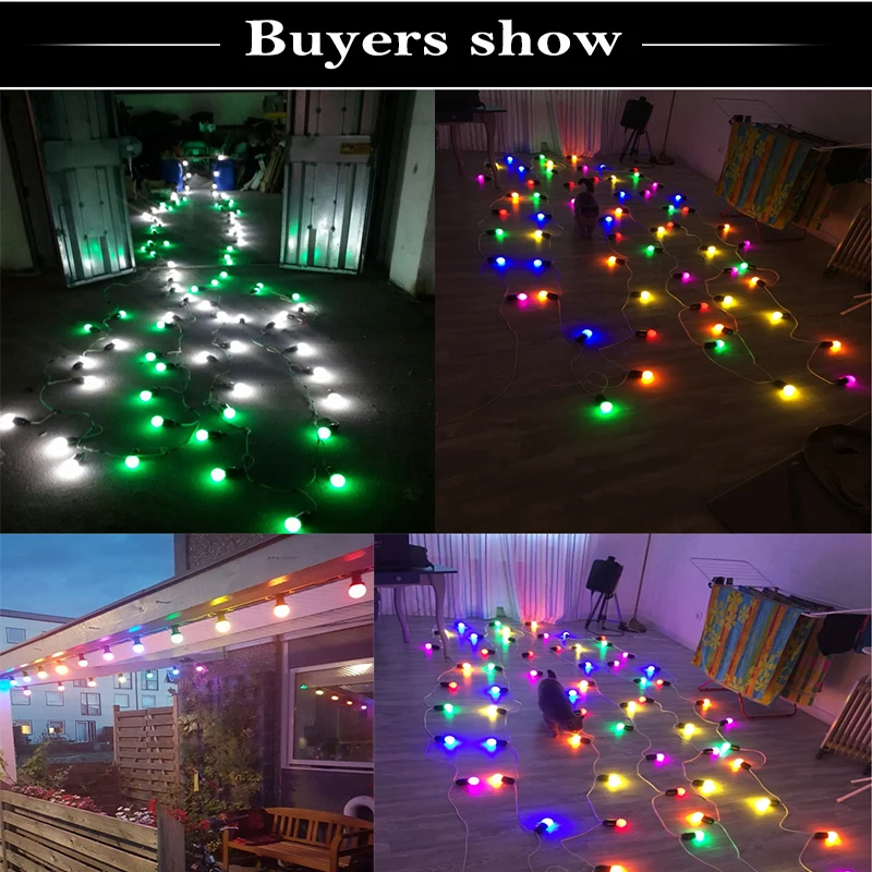 20Pcs Lampada LED Lamp Colorful Bombillas E27 G45 220V Light SMD 2835 Lamparas Led Bulbs bulb flashlight | Лампы и освещение