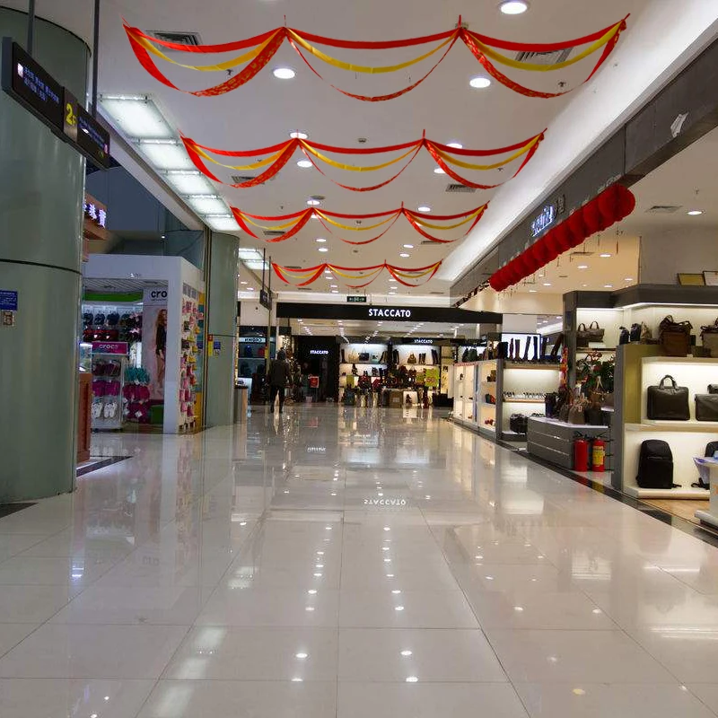 Красочный баннер блестящий бумажный бандаж гирлянда необычайно сияющая