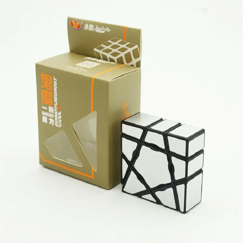Yongjun Guimo зеркальный магический куб 1x3 Скорость дискеты антистресс Neo Cubo Magico