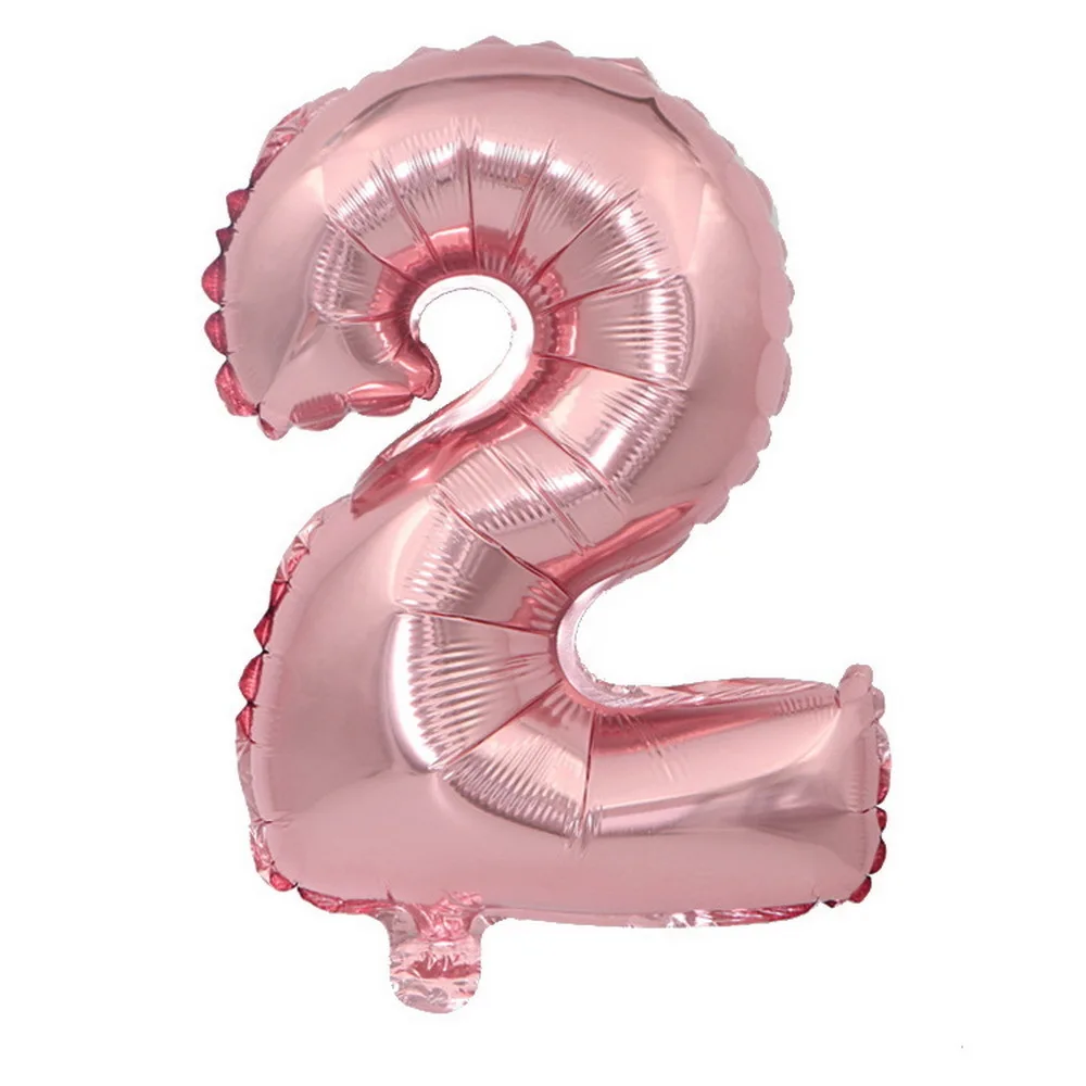 Birthday decorations kids 32 Inch Digital Film Rose Aluminum Foil Balloon The Wedding Party Decoration JJ-QQ19 | Дом и сад