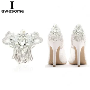 1 шт.; Свадебные туфли с цепочкой; Аксессуары для свадебной вечеринки; Босоножки на высоком каблуке; Украшения сделай сам; Стразы с цветами