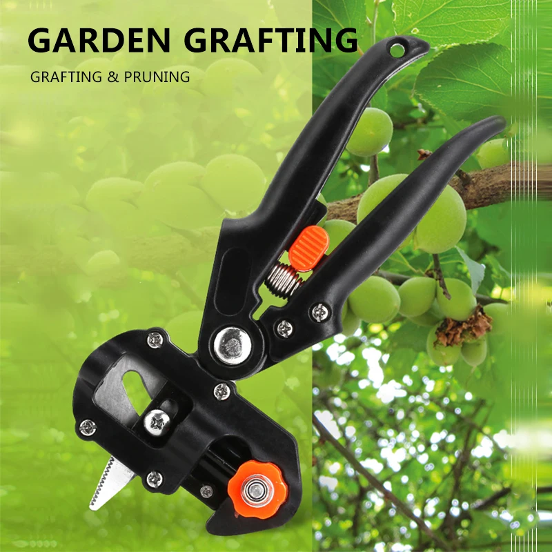 PRACMANU машина для прививки садовые инструменты с 2 лезвиями дерева секаторы