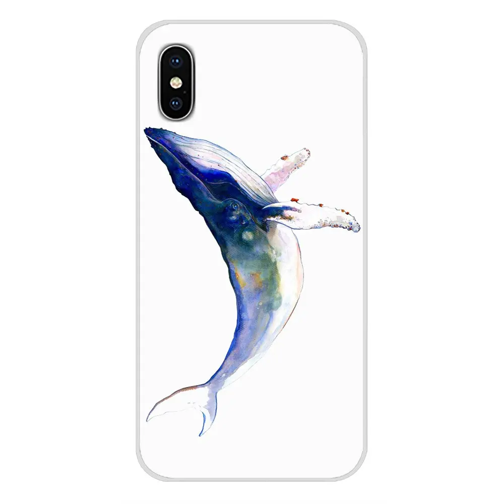 Transparent Soft TPU Case Shark Fish Funny Surfing For Huawei Nova 2 3 2i 3i Y6 Y7 Y9 Prime Pro GR3 GR5 2017 2018 2019 Y5II Y6II | Мобильные