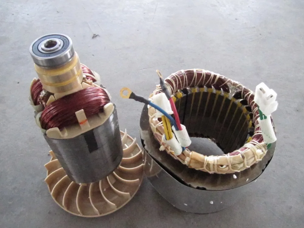 Быстрая доставка 220 кВт В 50 Гц плоский Вал 19-роторный статор бензиновый генератор