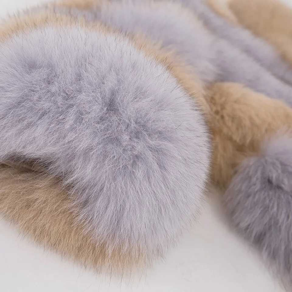 Женская зимняя куртка MPPM из натуральной кожи длинная модная Толстая теплая