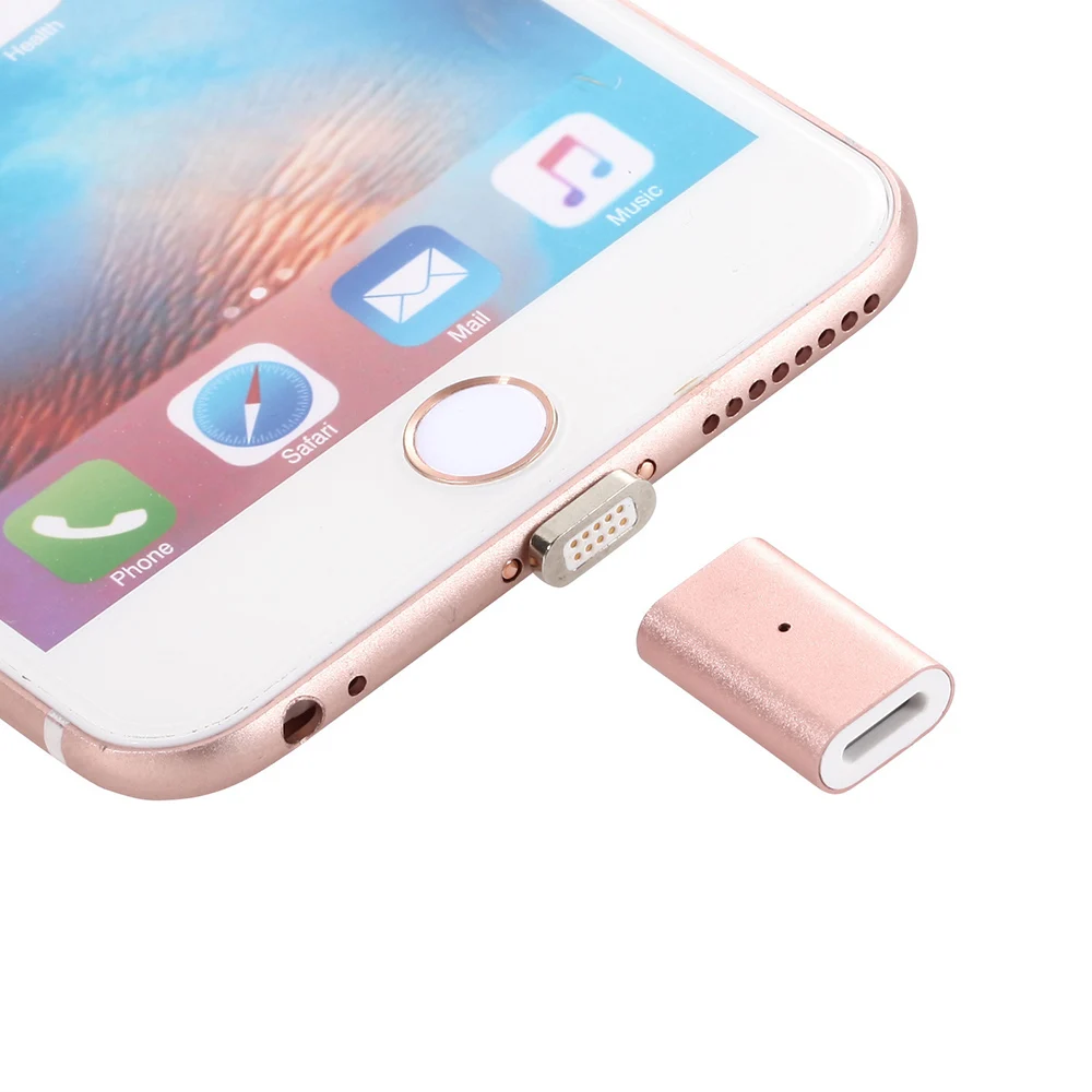 Металлический Micro USB Магнитный зарядный адаптер для передачи данных конвертер