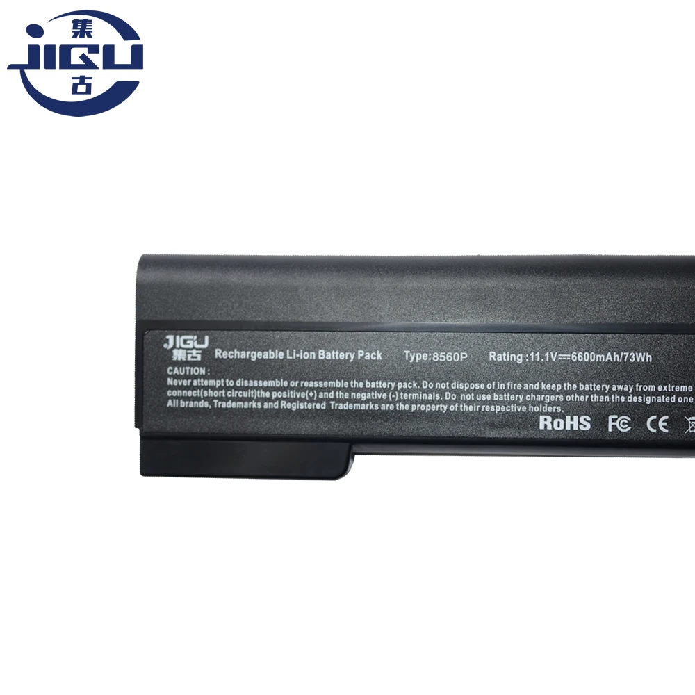 JIGU Аккумулятор для ноутбука Hp ProBook 6460b 6470b 6560b 6570b 6360b 6465b 6475b 6565b EliteBook 8460p 8470p 8560p 8460w