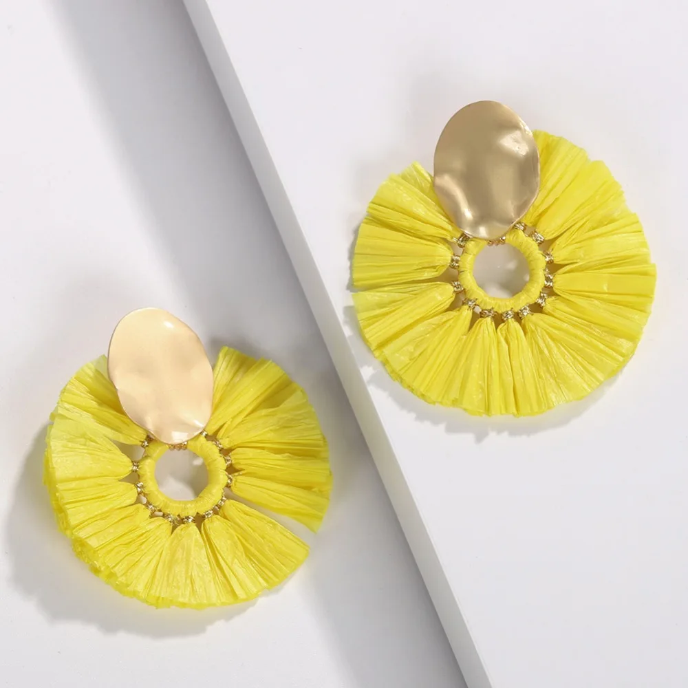 Miwens 2019 Mujer Moda цветок растение свадебная брошь серьги гвоздики в форме Богемия Для