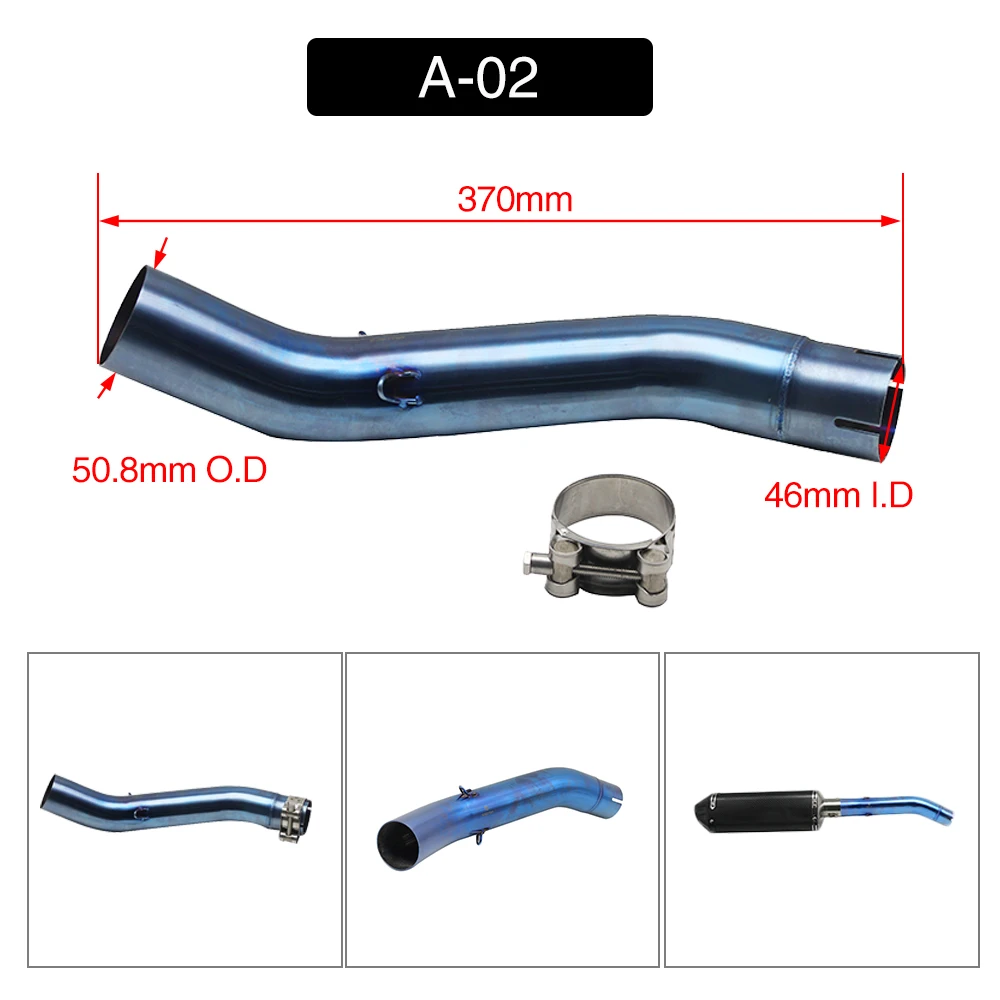 Выхлопная система полного цикла для мотоцикла ZSDTRP для Benelli 300 BJ300 BJ300GS.