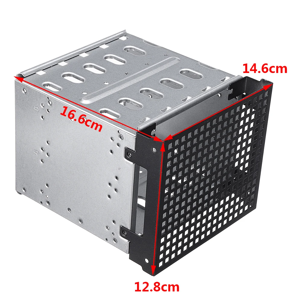 Оптовая продажа 5 слотов 3 дюйма SATA SAS HDD клетка жесткий лоток для водителя с