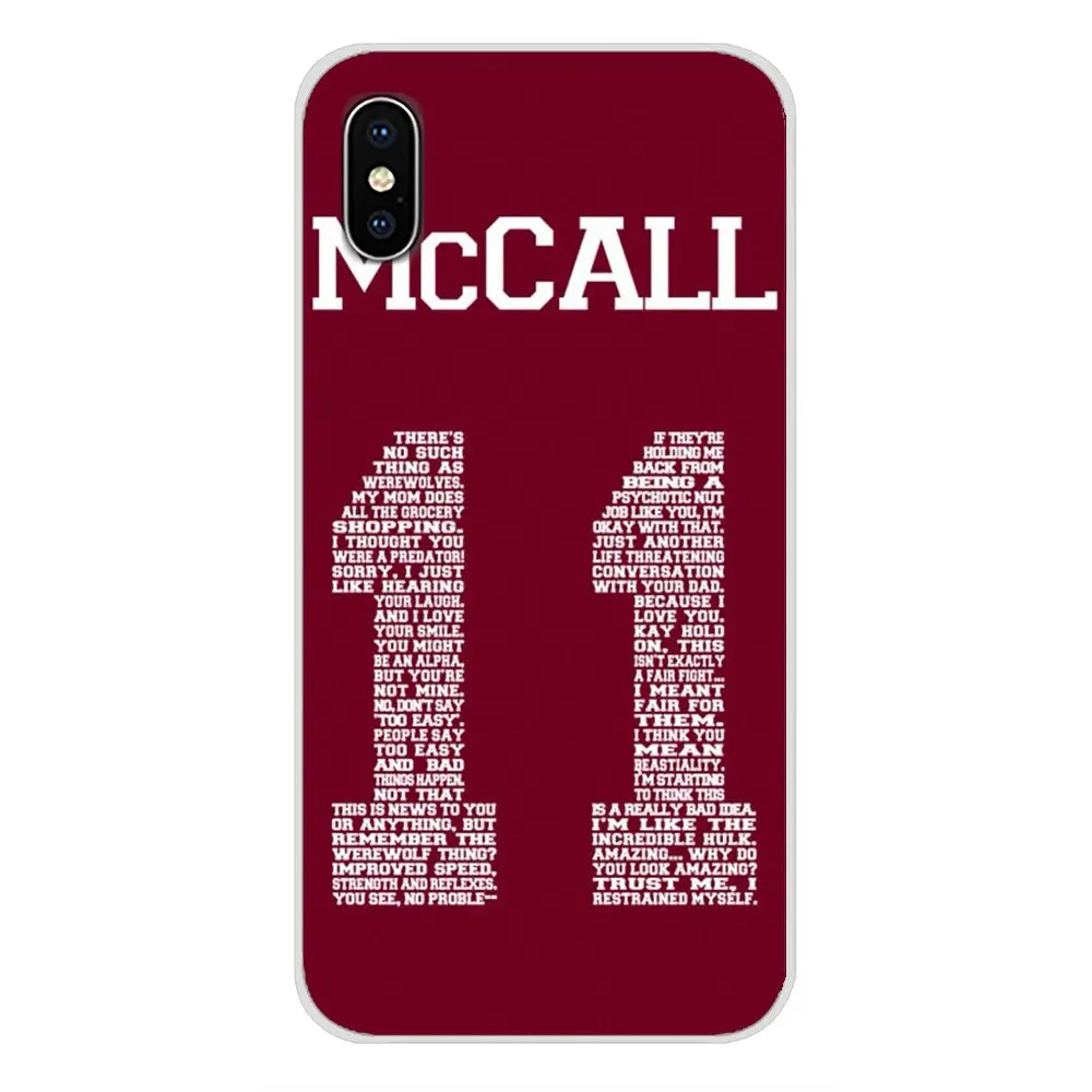 Силиконовый чехол для Huawei Mate Honor 4C 5C 5X6X7 7A 7C 8 9 10 8C 8X20 Lite Pro Teen Wolf Stilinski 24 McCALL 11 LAHEY