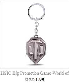 Hsic Game ювелирные изделия World of Tanks брелок WOT металлический Танк из пуль значок брелок-подвеска автомобиля Chaveiro мешок Для мужчин ювелирные изделия llaveros