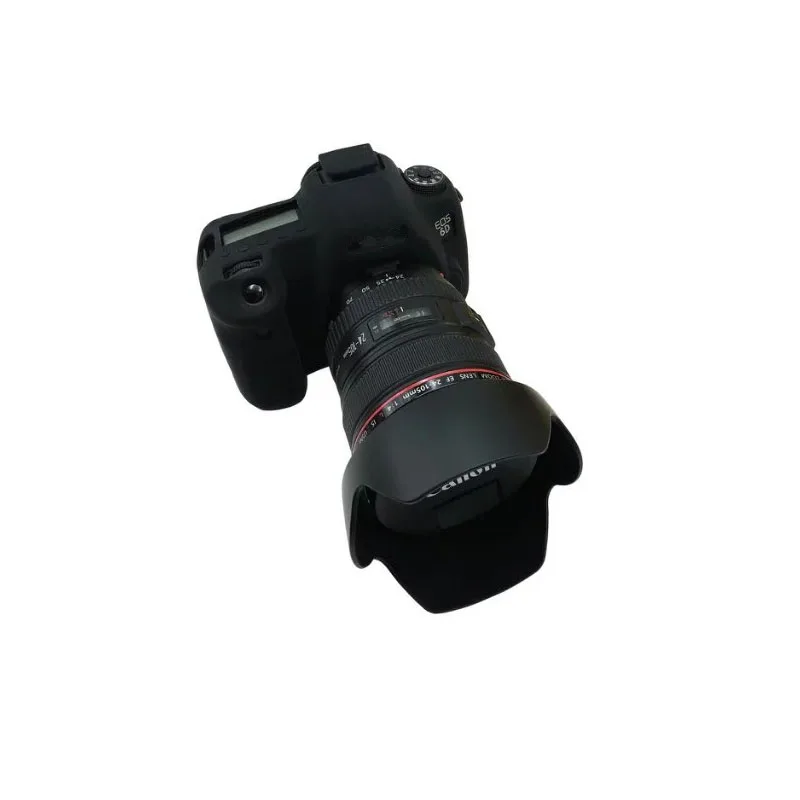 Мягкий силиконовый резиновый чехол для корпуса камеры Canon EOS 6D защитный