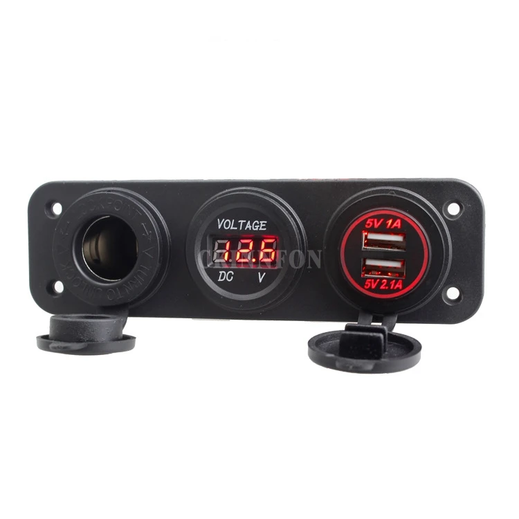 100 шт./лот автомобильное зарядное устройство с двумя USB портами 2 usb адаптера для