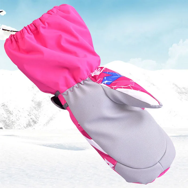 Детские зимние перчатки варежки для маленьких мальчиков и девочек утепленные