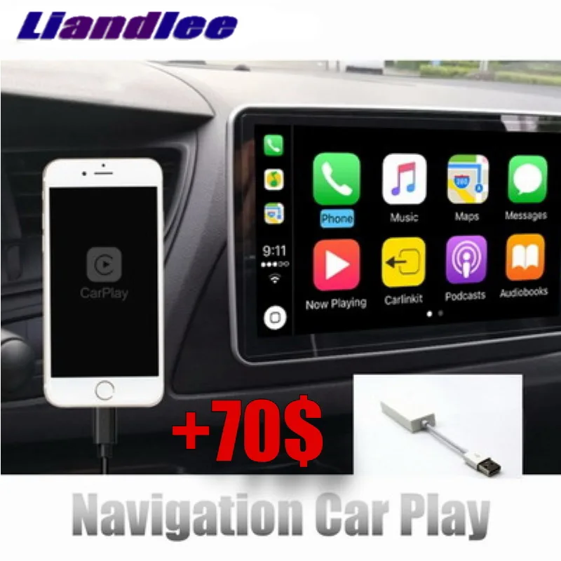 2G-RAM-CARPLAY Liandlee автомобильный мультимедийный плеер NAVI 10,25 дюймов для Audi A4 A4L B8 8K 2009~ MMI автомобильный Радио CarPlay gps навигация - Цвет: 2G-RAM-CARPLAY