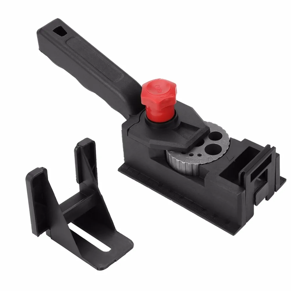 Wood Dowel Straight Hole Drilling Guide Drill Bit Woodworking Carpentry Positioner Locator Tools Plastic Metal Tool Professional |