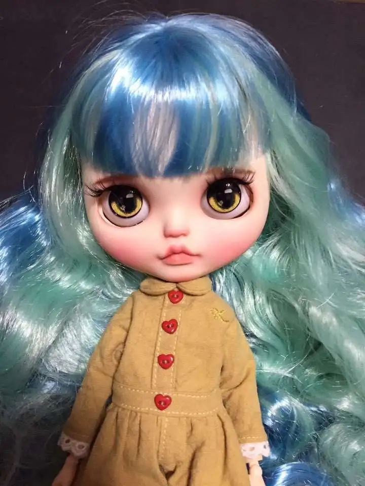Кукла на заказ сделай сам Обнаженная кукла блайз для девочек 201903 (одежда в