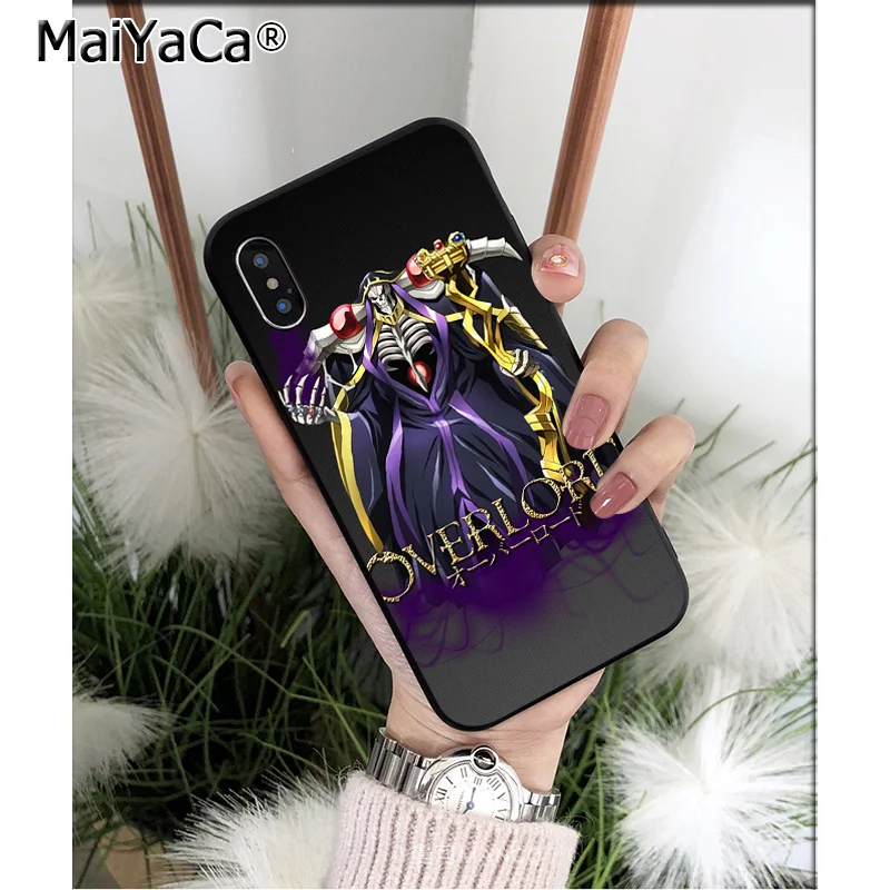 A4 MaiYaCa персонаж аниме Overlord Albedo TPU Мягкий силиконовый чехол для телефона чехол для iPhone 6S 6plus 7plus 8 8Plus X Xs MAX 5 5S XR - Цвет: A4