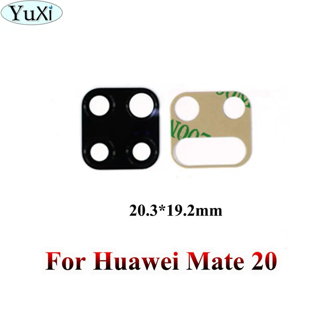 Объектив для задней камеры YuXi Huawei Mate 10 20 Pro 7 8 S 20X Enjoy 5 5S 9plus Nova 3 3i стеклянный