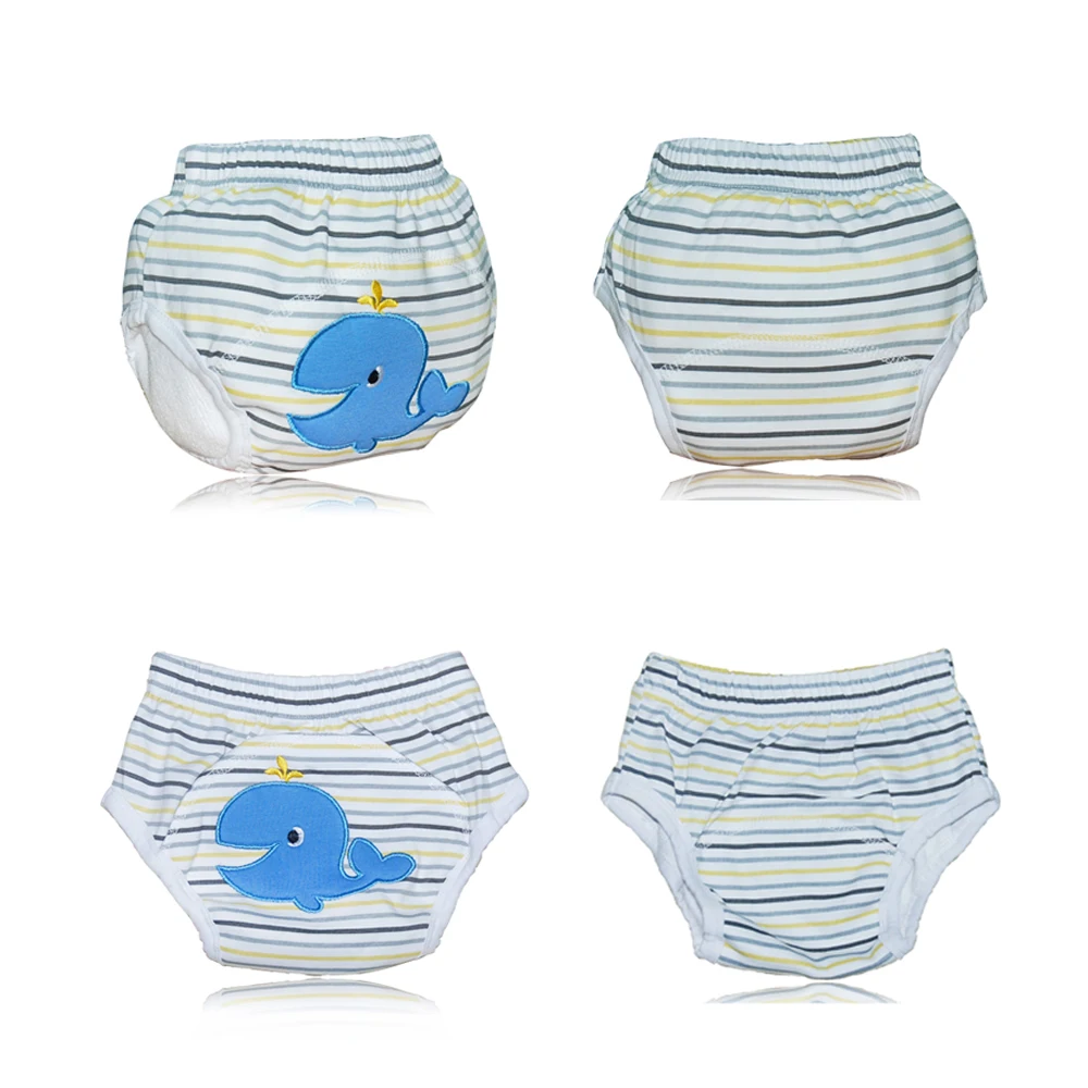 5 шт. Детские Водонепроницаемые Многоразовые трусики-подгузники | Мать и ребенок