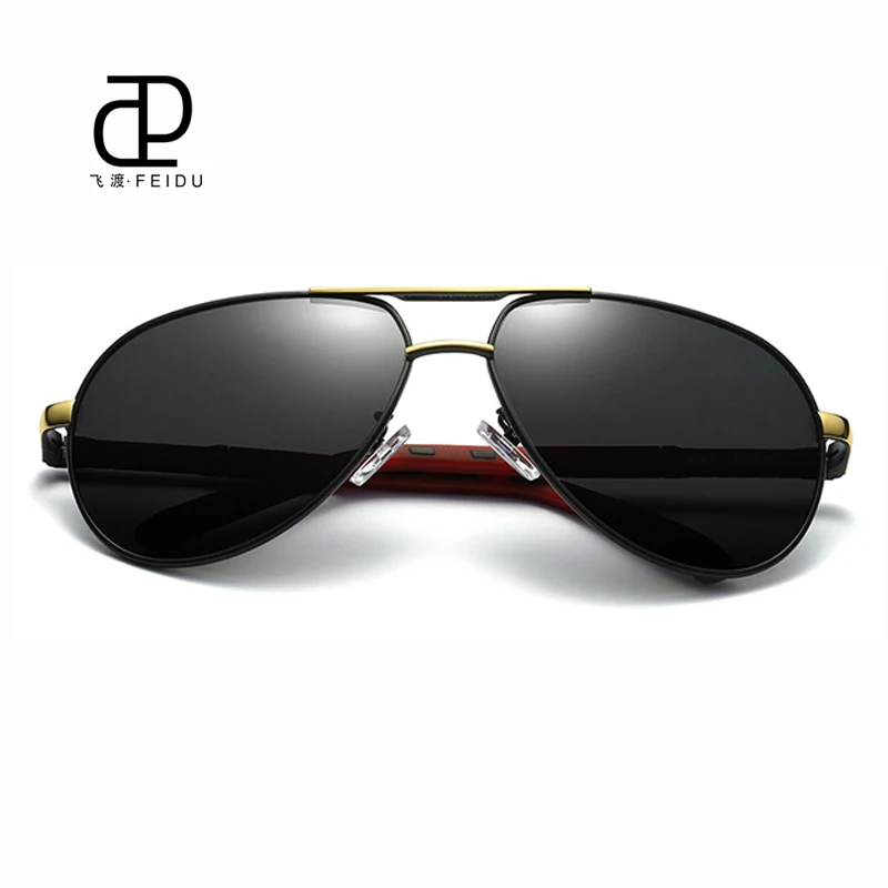 FEIDU Высокое качество HD поляризованные солнцезащитные очки мужские классические