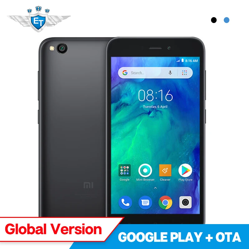 Глобальная версия Xiaomi Redmi GO 1 ГБ 8 Snapdragon 425 четырехъядерный 5 0 'ɴG мобильный