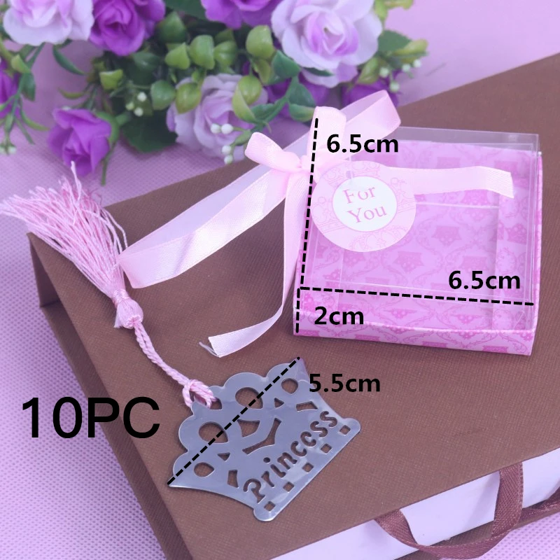 10 больших детских закладок, Детские сувениры для свадебной вечеринки, металлические закладки, свадебные сувениры и подарок для гостей