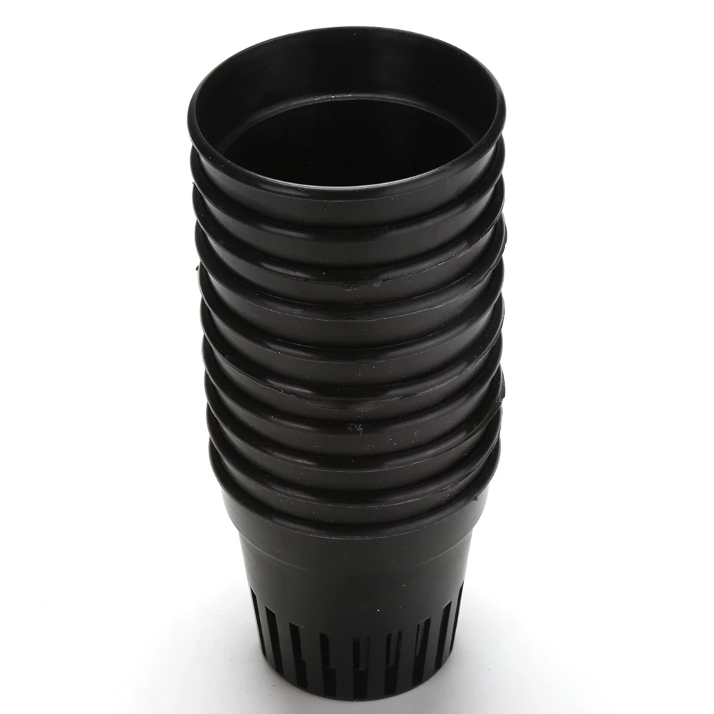 10 шт. контейнеры для гидропоники Пластик посадка корзины сетчатый горшок чистый