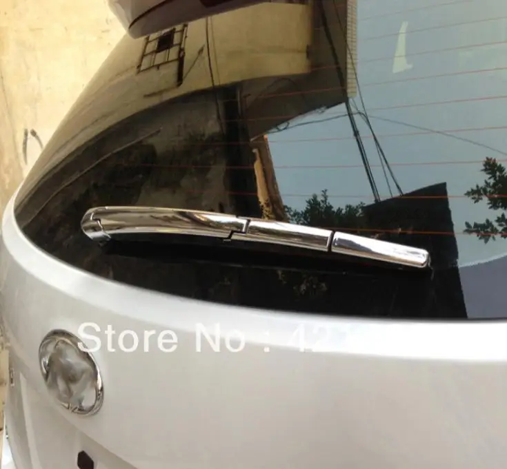Для Hyundai Santa Fe 2013 2014 2015 2016 ABS хромированная отделка заднего стекла|abs chrome|trim coverrear wiper
