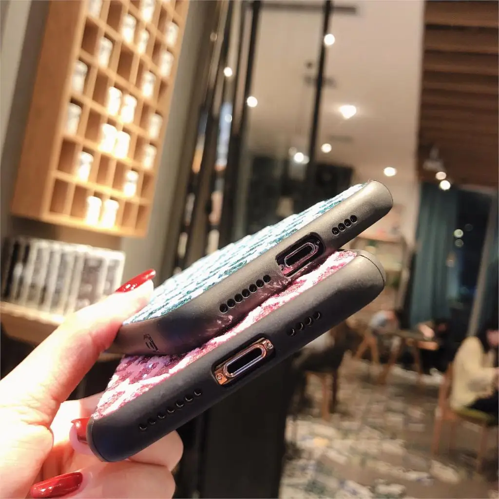 Роскошный бриллиант для huawei Y9 Y7 Prime 2019 2018 Honor 8C 8X 7X 7C 10 Lite P30 Pro Коврики 20 SE Nova 4 3 3i
