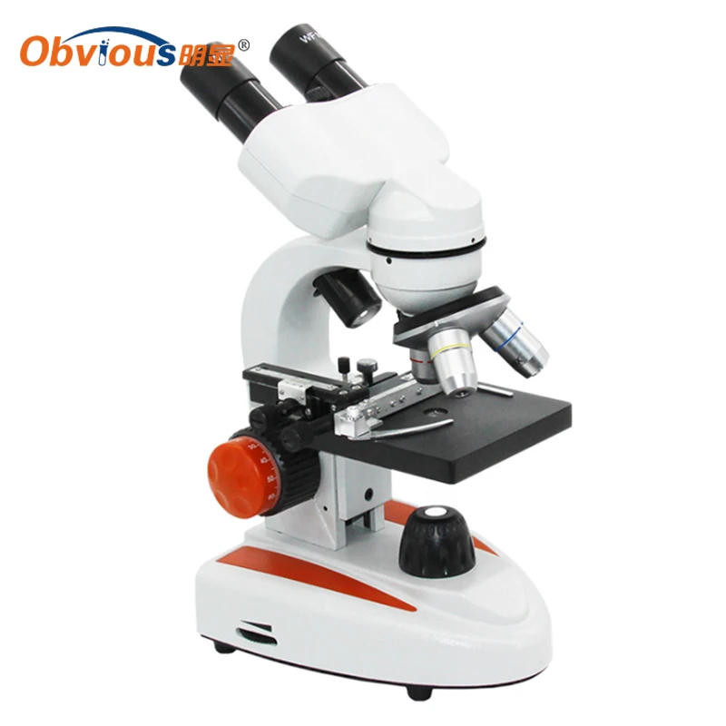 Очевидный бинокулярный биологический USB цифровой Студенческий микроскоп с