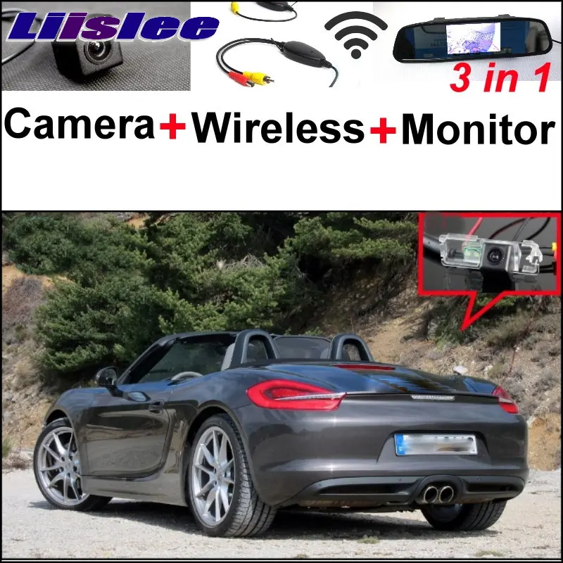 Liislee 3 в 1 специальная Wifi камера + беспроводной приемник зеркальный монитор Легкая