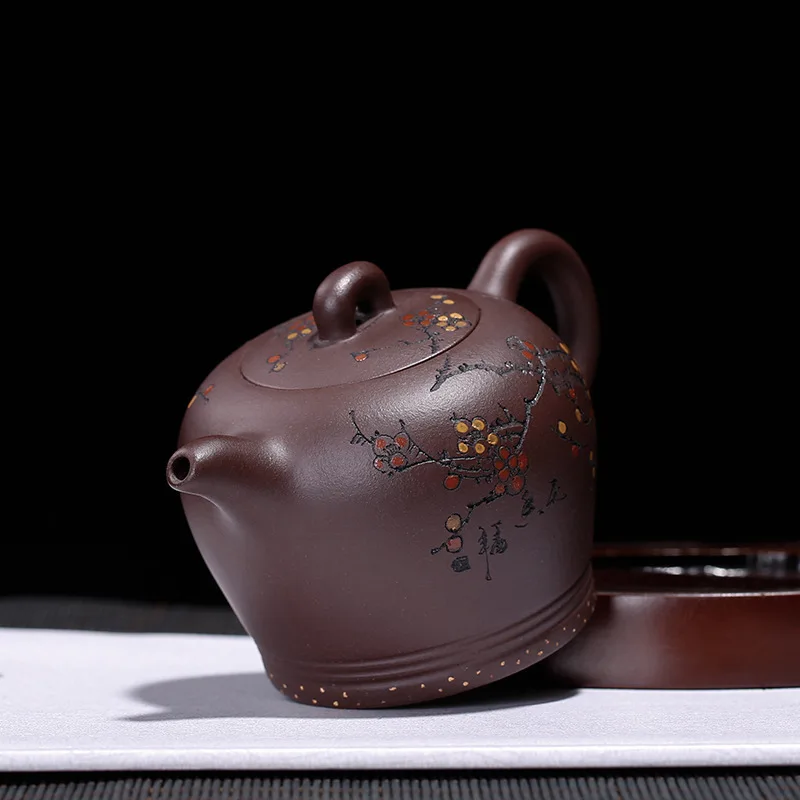 Outlet unclosed ore spring scenery Фиолетовый глиняный горшок из чистой ручной работы опт добыча