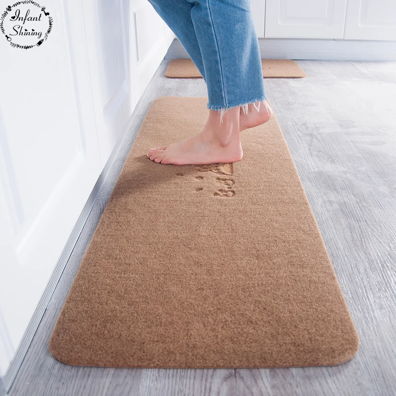 2PCS Floor Mats Anti-skiddin Water Uptake Oil Absorption Carpet Long Kitchen Door Bathroom Mat GRKT001 | Дом и сад
