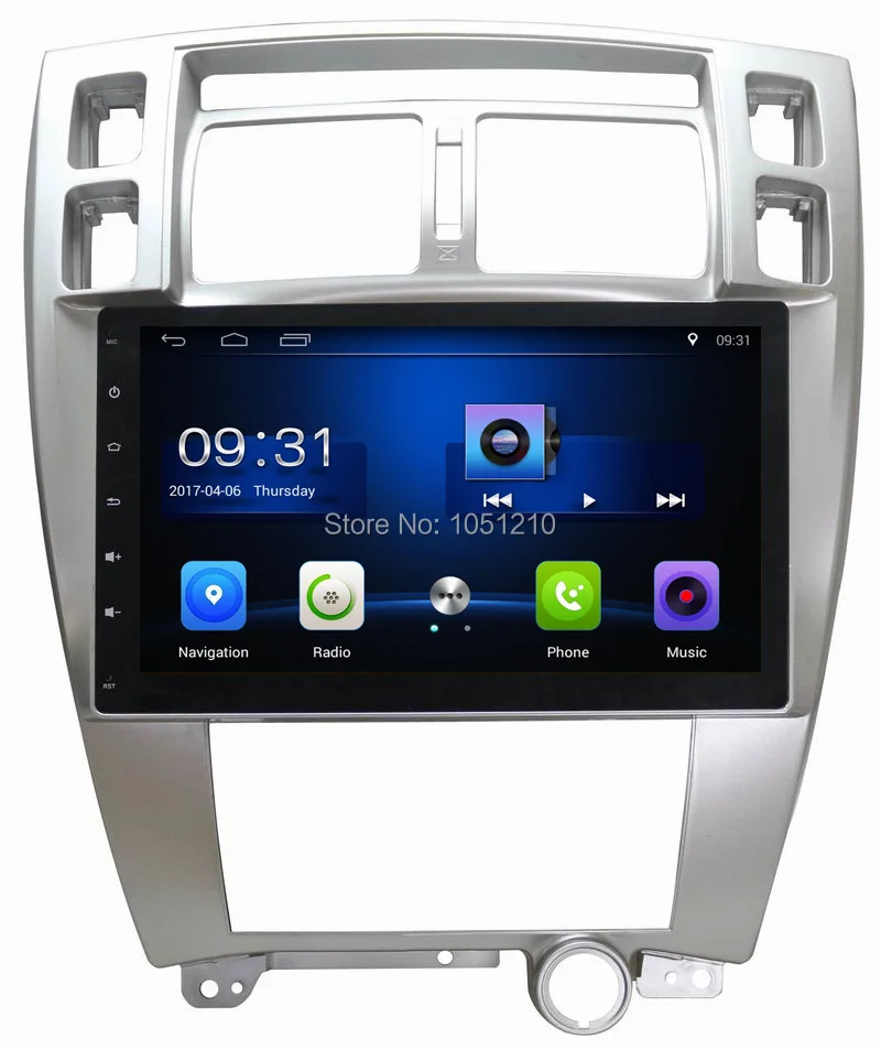 Ouchuangbo GPS навигация автомобильное радио для 10 1 дюймового Hyundai Tucson 2006 2013 android