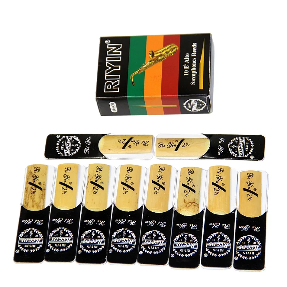 Аксессуары для саксофона 10 шт. саксофоновые тростники 2 1/2 понижающийся тон E