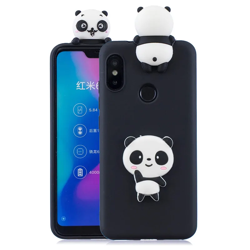 Для xiaomi mi a2 lite чехол для Coque xiaomi mi A2 Lite Xio mi A1 A2 A 2 lite чехол 3D единорог панда кукла мягкий чехол для телефона s - Цвет: N