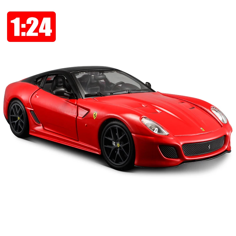 Bburago 1:24 сплав модель автомобиля 599GTO статические супер спортивные автомобили Руль