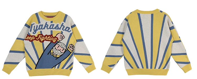 Fashion Original Design Spring Ladies Pullover Sweaters Thick Warm Female Playful Knitted Jumper Tops Loose High Quality Letters | Женская